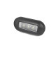 LED OBLONG COURTESY LIGHT - BLACK or Whte CASING  - PC Material - 12 Volts - Available in Warm White or White or Blue - WK-LCL2X - AZLED